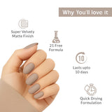 Blush Mattious Pink Nail Polish with Soft Matte Finish Listing PI - 04