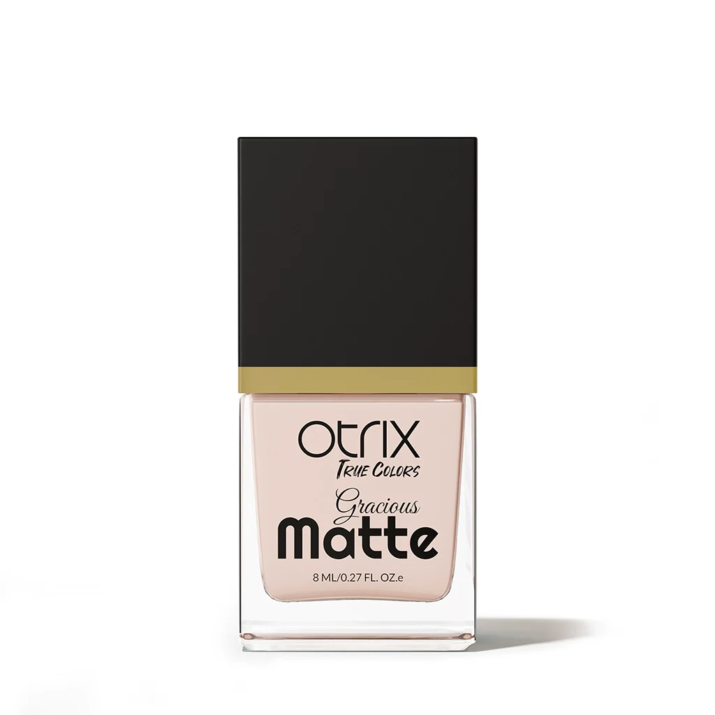 Blush Silk Pink Nail Polish with Elegant Matte Finish Listing PI - 01