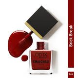 True Colors Brick Break Crackle Craze Nail Polish - 8ML