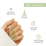 True Colors Citrine Sands Shine Nail Polish - 8ML