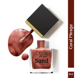 True Colors Coral Mirage Sand Shine Nail Polish - 8ML