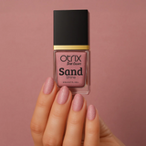 Coral Shore Sand Texture Red Nail Polish Listing PI - 02