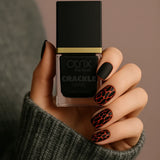True Colors Cracked Coal Crackle Craze Nail Polish - 8ML