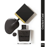 True Colors Cracked Coal Crackle Craze Nail Polish - 8ML