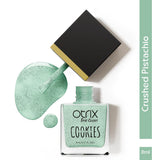 Crushed Pistachio Nail Polish with Green Cookie Textured Listing PI - 03