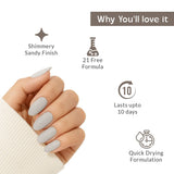 True Colors Desert Blush Sand Shine Nail Polish - 8ML