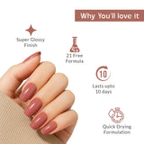 Fiery Red Nail Polish with Glossy Finish Listing PI - 04