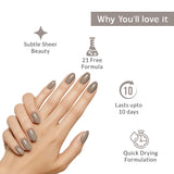 Ivory Sheen Silver Nail Polish with Sheer Finish Listing PI - 04