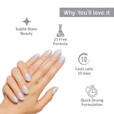 Lavender Lace Grey Nail Polish with Sheer Finish Listing PI - 04