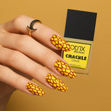 True Colors Lemon Shatter Crackle Craze Nail Polish - 8ML