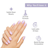 Lilac Mist Purple Nail Polish with Sheer Finish Listing PI - 04