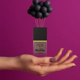 Mahogany Matte Brown Nail Polish with Smooth Matte Finish Listing PI - 02