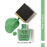 Mint Cookie Nail Polish with Green Cookie Textured Listing PI - 03