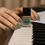Mint Crushed Sugar Texture Green Nail Polish Listing PI - 02