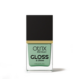 Pale Aqua Green Nail Polish with Glossy Finish Listing PI - 01