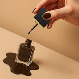 Rustic Red Glossy Finish Brown Nail Polish Listing PI - 02