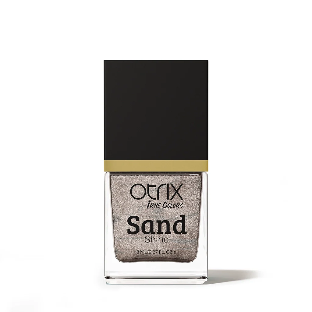 Sandy Glow Sand Texture Orange Nail Polish Listing PI - 01