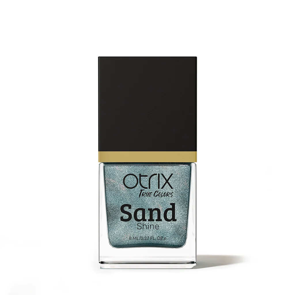 Sandy Skies Sand Texture Blue Nail Polish Listing PI - 01