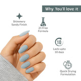 Sandy Skies Sand Texture Blue Nail Polish Listing PI - 04
