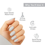 Silver Whisper Nail Polish in Matte Finish Listing PI - 04