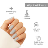 Sweet Ash Sugar Texture Green Nail Polish Listing PI - 04