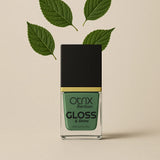 Teal Essence Green Nail Polish with Glossy Finish Listing PI - 02