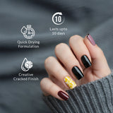 Paradise Touch crackle illusion nail polish features and benefits