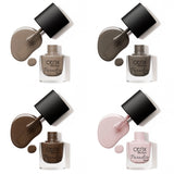 Paradise Touch Crushed Romance nail polish combo flat lay