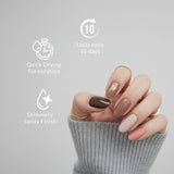 Paradise Touch Sand & Shadow nail polish features and benefits