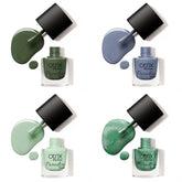 Paradise Touch Sandy Layers nail polish combo flat lay