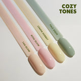 Shade of Shine Cozy Tones nail polish shade swatches