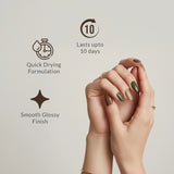 Shade of Shine Vintage Charm nail polish features and benefits