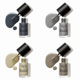 Shade of Shine Wanderer Escape nail polish combo flat lay