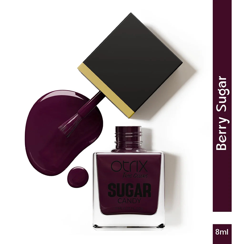 Berry Sugar Sugar Texture Red Nail Polish Listing PI - 03