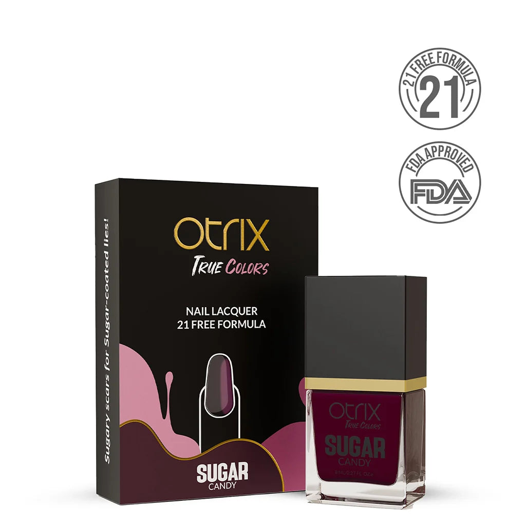 Berry Sugar Sugar Texture Red Nail Polish Listing PI - 06
