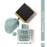 Blueberry Cream Blue Nail Polish with Cookie Texture Listing PI - 03