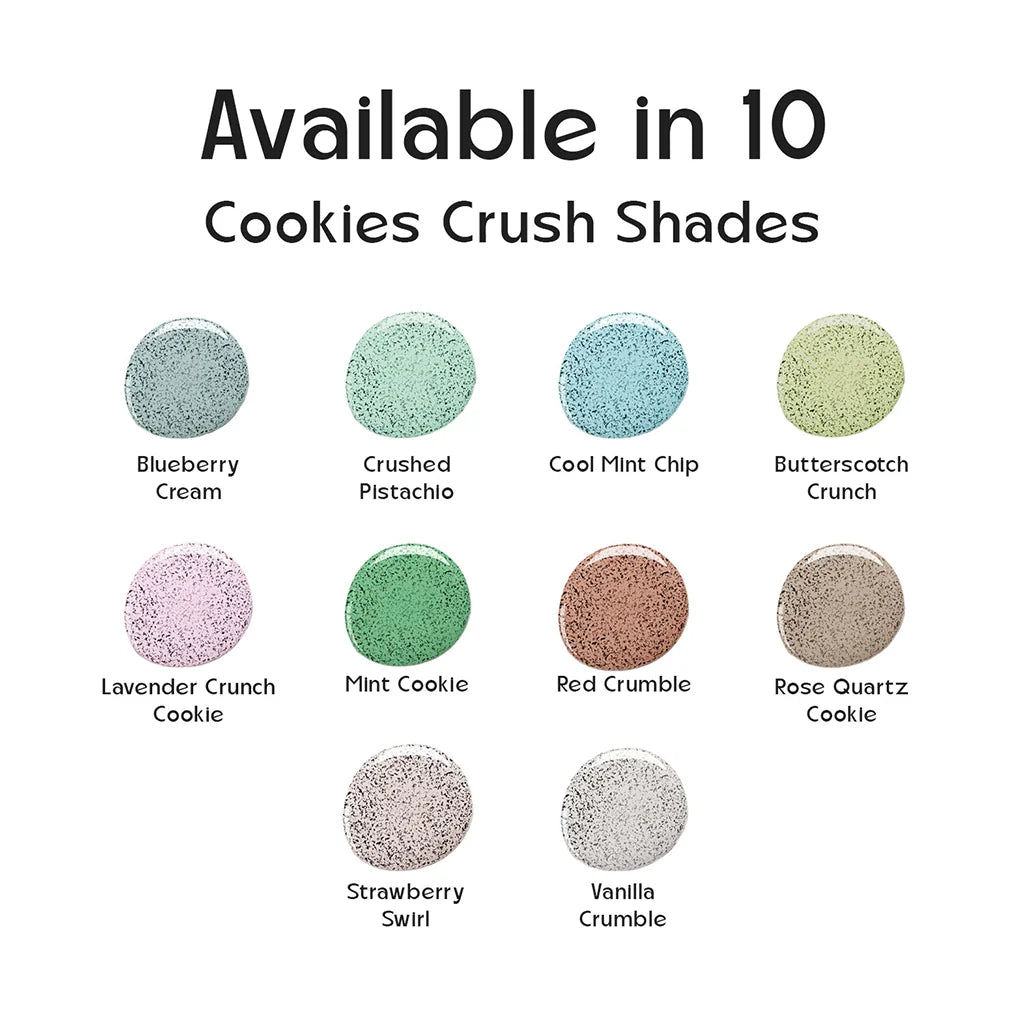 Blueberry Cream Blue Nail Polish with Cookie Texture Listing PI - 05