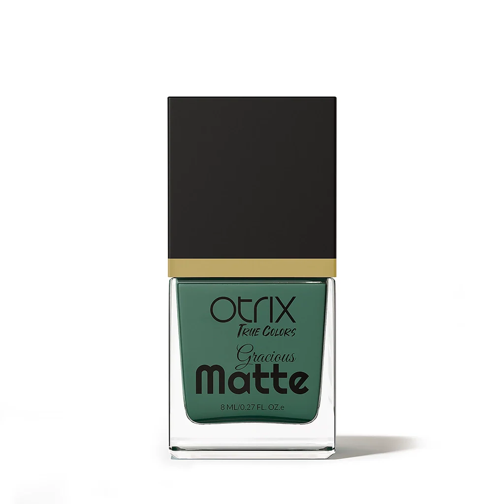 Charcoal Chic Grey Nail Polish with Matte Finish Listing PI - 01