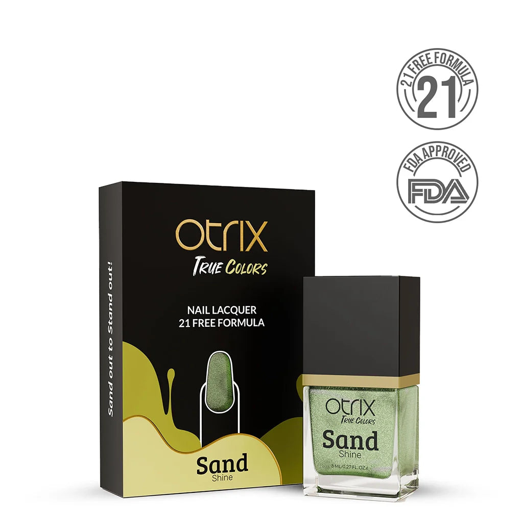 True Colors Citrine Sands Shine Nail Polish - 8ML