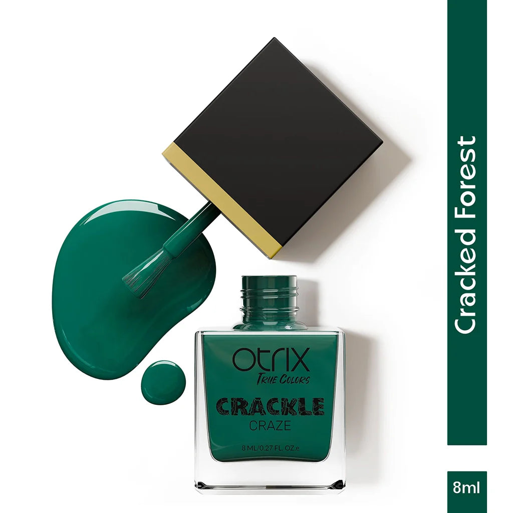 Cracked Forest Nail Polish