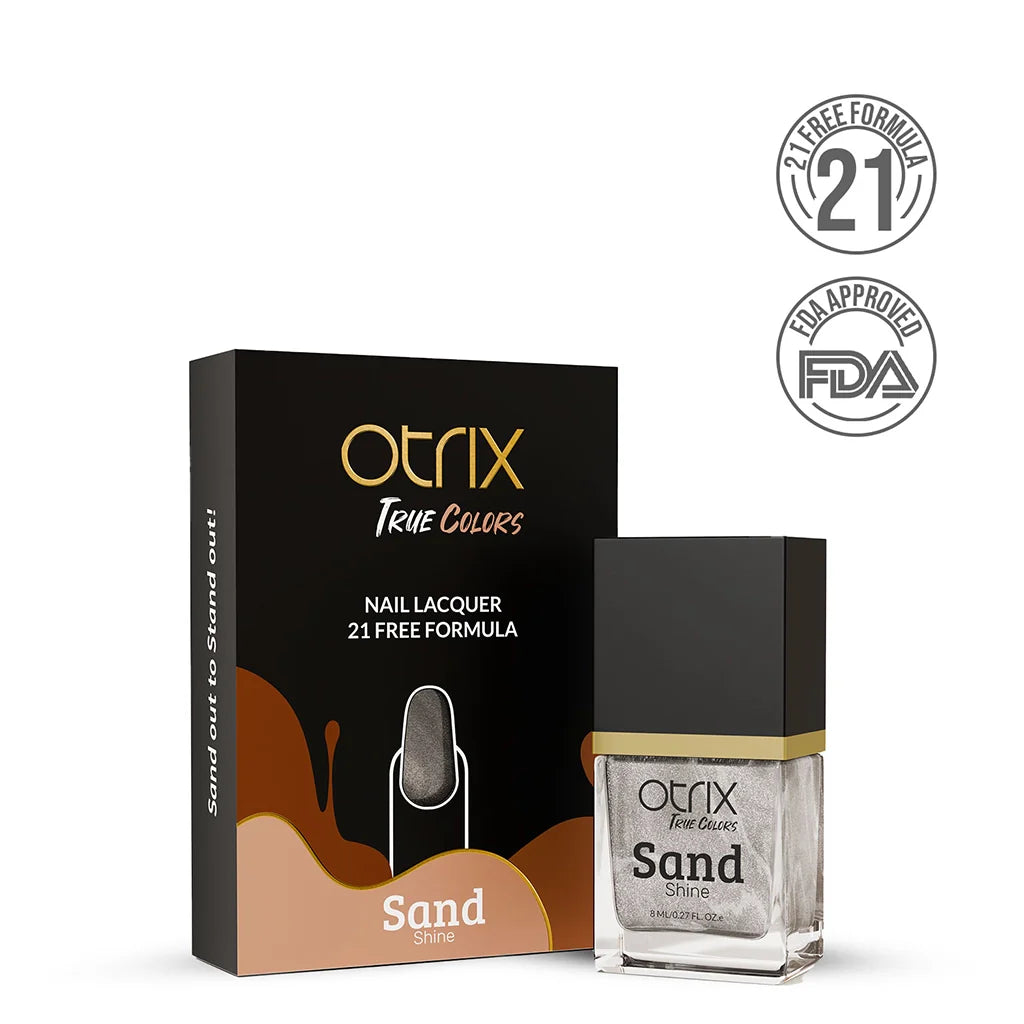 True Colors Desert Blush Sand Shine Nail Polish - 8ML