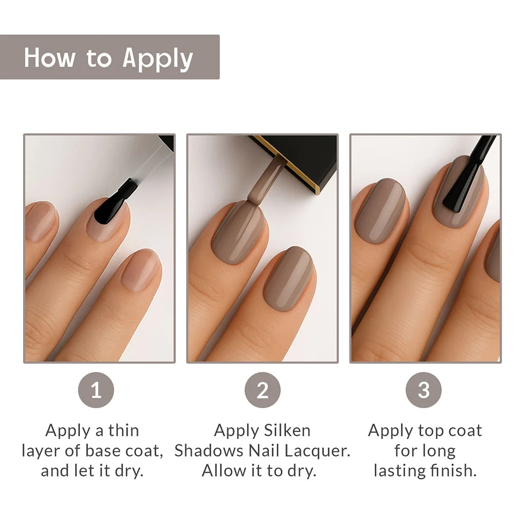 Ivory Sheen Silver Nail Polish with Sheer Finish Listing PI - 07