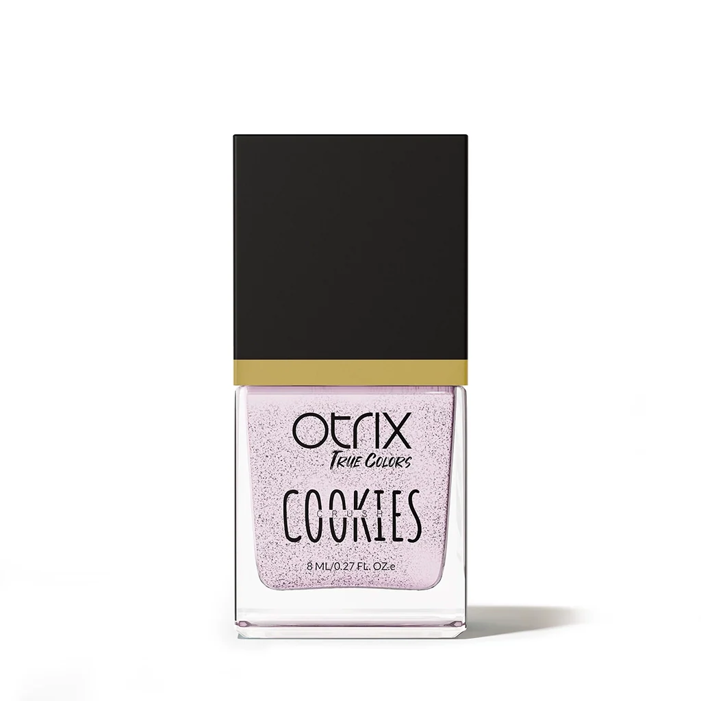 Lavender Crunch Cookie Nail Polish with Violet Cookie Textured Listing PI - 01