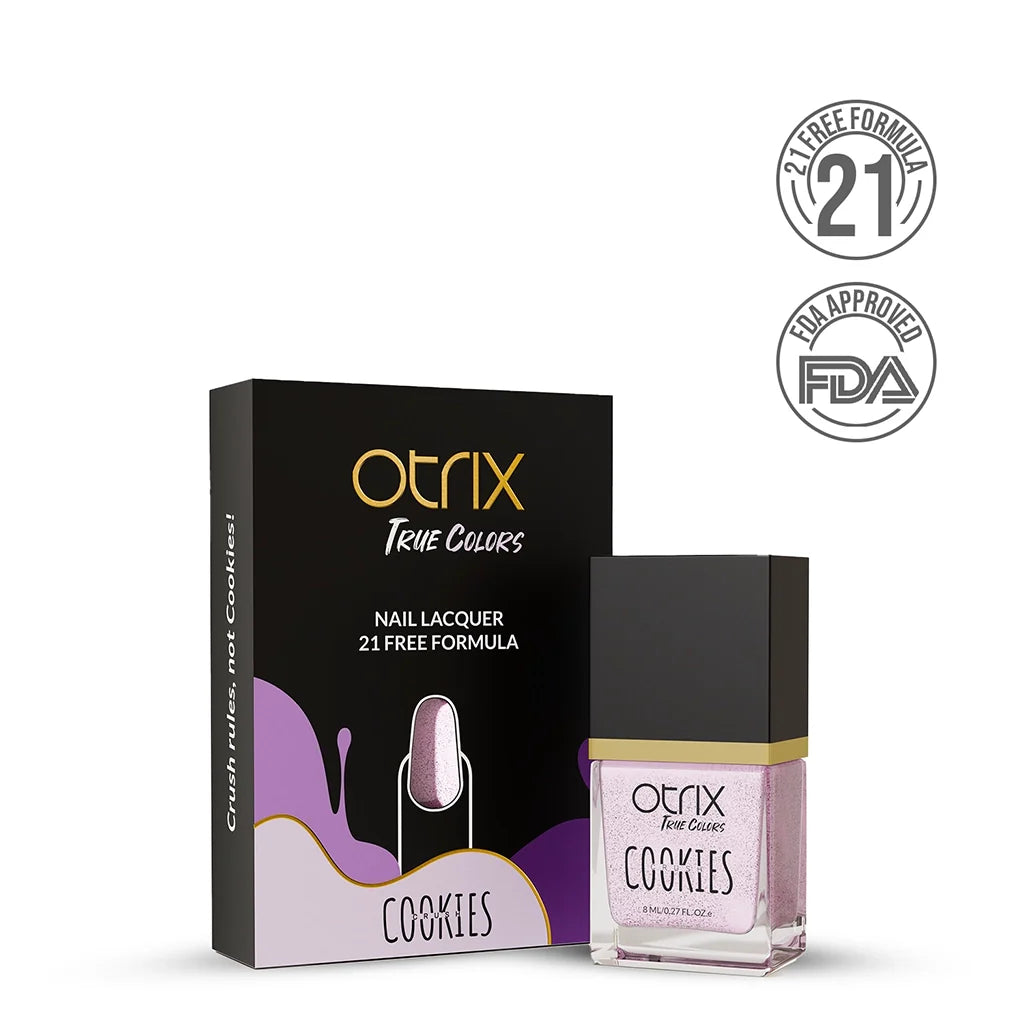 Lavender Crunch Cookie Nail Polish with Violet Cookie Textured Listing PI - 06