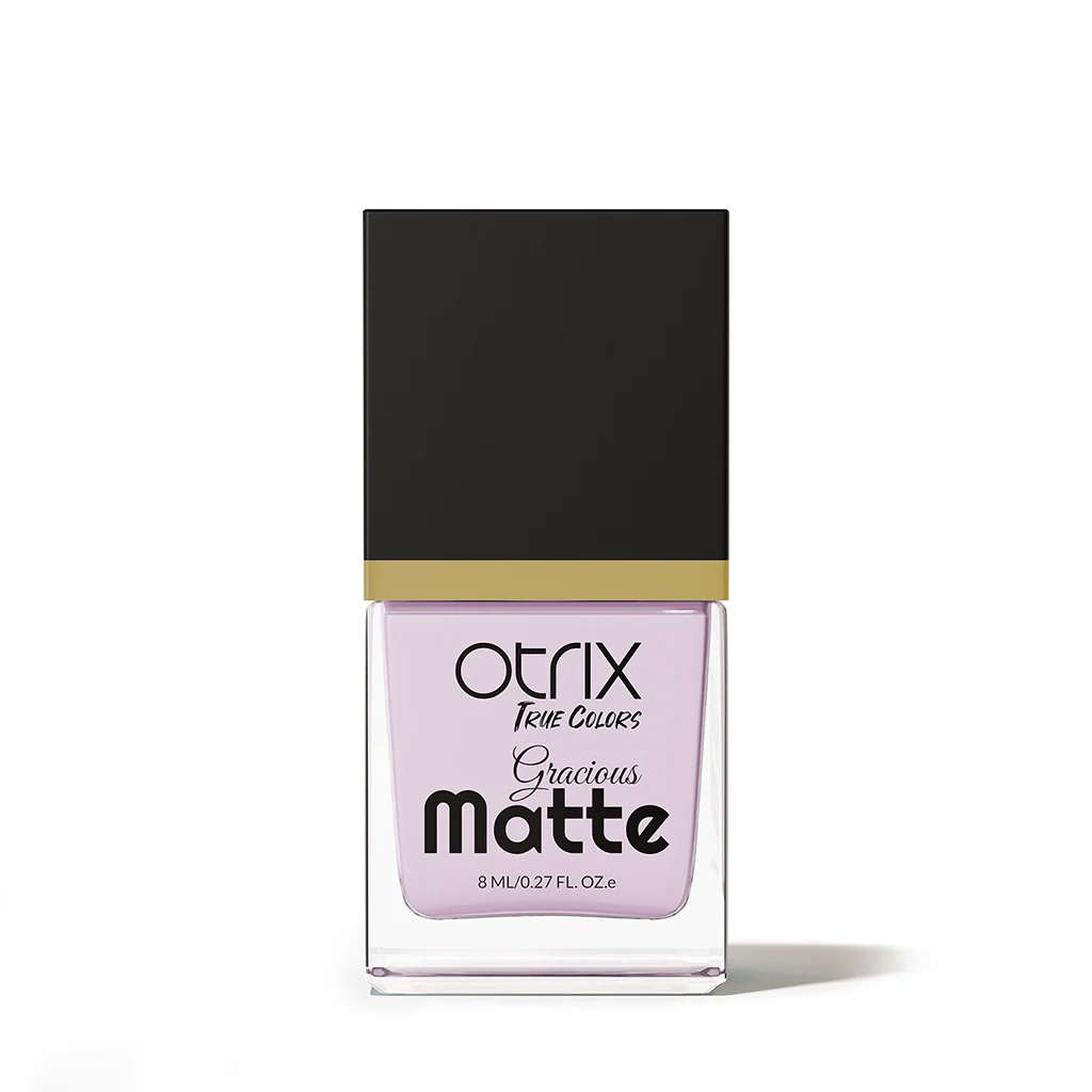 Lilac Frost Purple Nail Polish with Elegant Matte Finish Listing PI - 01