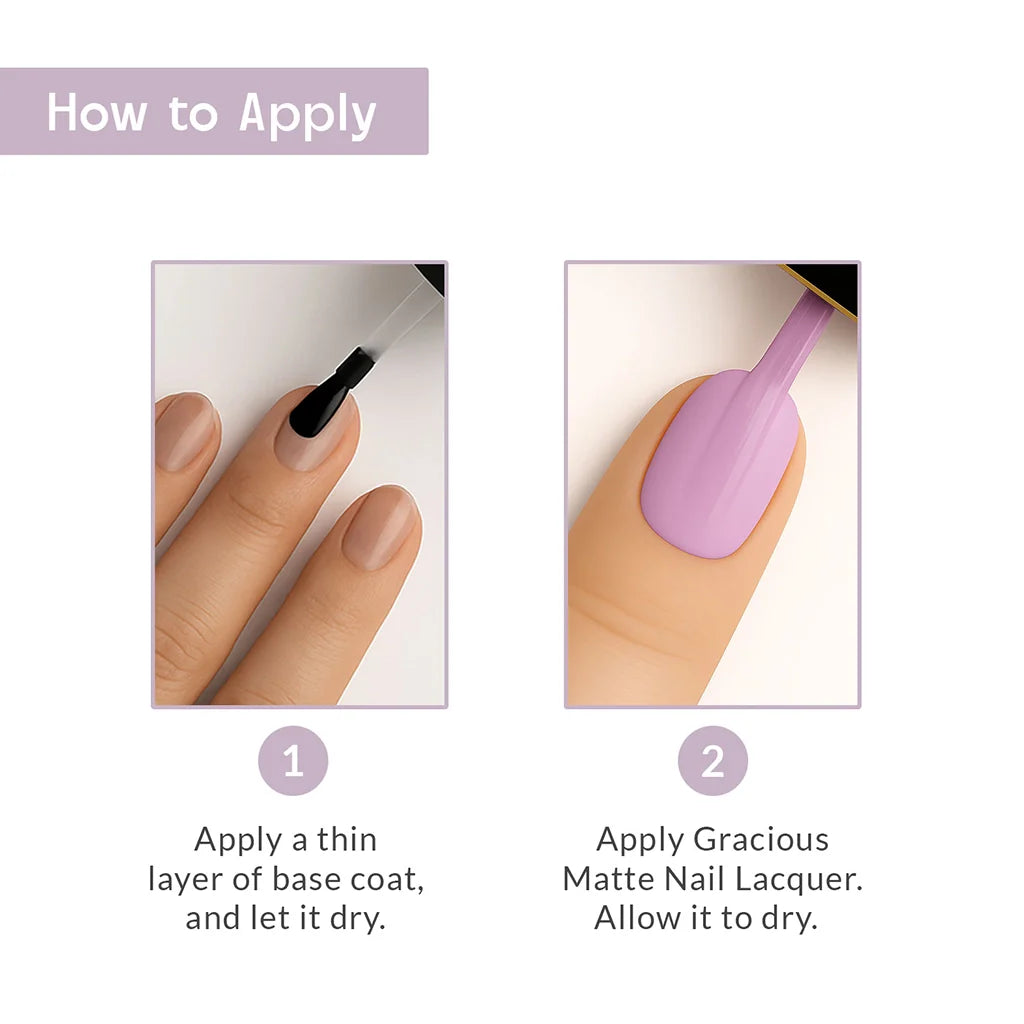 Lilac Frost Purple Nail Polish with Elegant Matte Finish Listing PI - 07