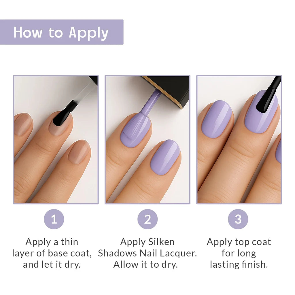 Lilac Mist Purple Nail Polish with Sheer Finish Listing PI - 07