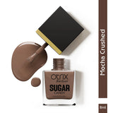 Mocha Crushed Sugar Texture Violet Nail Polish Listing PI - 03