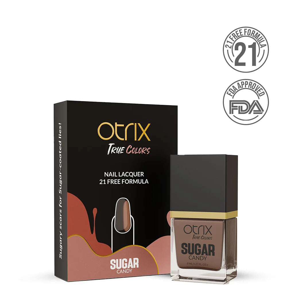 Mocha Crushed Sugar Texture Violet Nail Polish Listing PI - 06