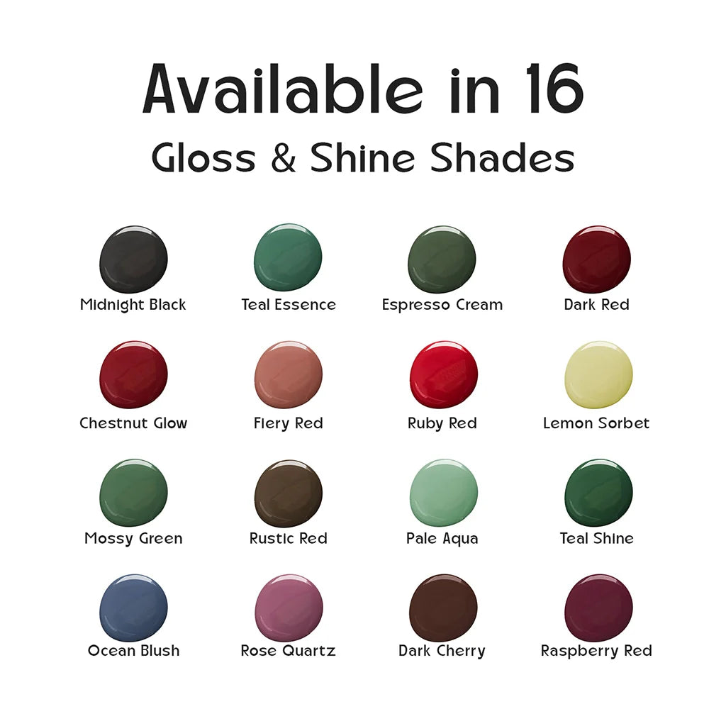 Ruby Red Nail Polish with Glossy Finish Listing PI - 05